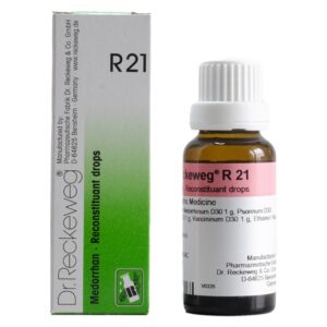 dr. reckeweg r21 medorrhan reconstituant drops 22ml for chronic eczema, skin diseases, dermatitis, psoriasis, allergic skin conditions & constitutional skin disorders