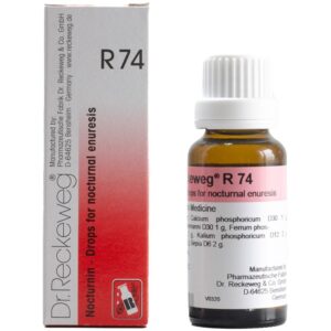 dr. reckeweg r74 (nocturnin) nocturnal enuresis drops 22ml – bedwetting, night urination, urinary incontinence, frequent urination, weak bladder control