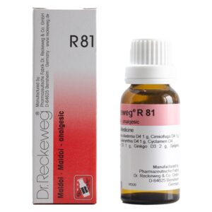 dr. reckeweg r81 (maldol) analgesic drops 22ml – homeopathic relief for neuralgia, nerve pain, sciatica, headache, toothache, rheumatic pain & muscular pain