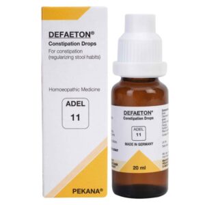 adel 11 (defaeton) constipation drops 20ml – natural relief for constipation, chronic constipation, indigestion, bloating, flatulence & digestive disorders