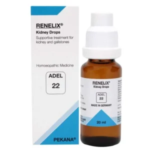 adel 22 (renelix) kidney drops 20ml – for kidney stones, renal colic, urinary tract infections (uti), bladder inflammation, frequent urination & burning urine relief