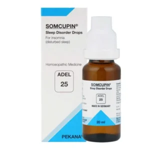 adel 25 (somcupin) sleep disorder drops 20ml – for insomnia, sleeplessness, anxiety, restlessness, nervousness & sleep disturbances