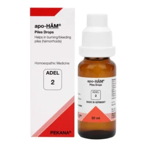 adel 2 (apo ham) piles & haemorrhoids drops 20ml – natural relief for piles, haemorrhoids, anal fissures, rectal bleeding, constipation & anal discomfort