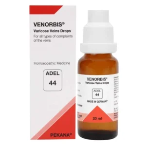 adel 44 (venorbis) varicose veins drops 20ml – natural remedy for varicose veins, spider veins, venous insufficiency, leg swelling, poor blood circulation & heavy legs