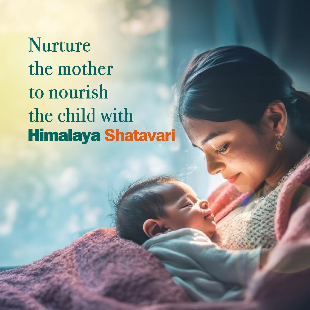 Himalaya Pure Herbs Shatavari Women’s Wellness Tablets for Hormonal Balance, Menstrual Support, Menopause Support, Stress Relief & Reproductive Health – 60 Tablets - Image 2