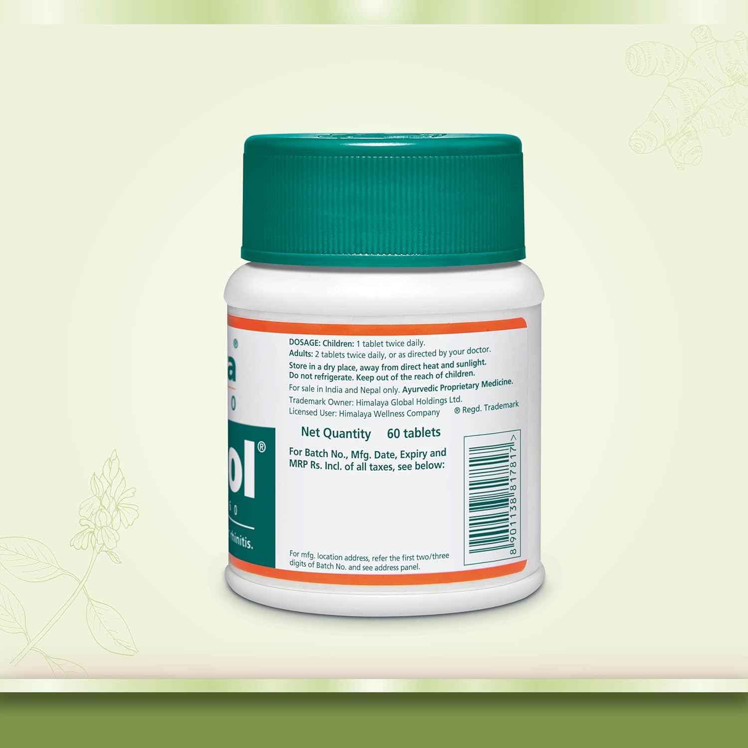 Himalaya Bresol Tablet for Respiratory Health | Allergic Rhinitis, Bronchitis, Sinusitis, Hay Fever, Nasal Congestion & Respiratory Allergy Support | 60 Tablets - Image 2