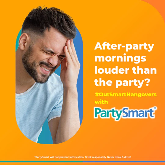 Himalaya PartySmart Capsules for Hangover Prevention, Alcohol Detox & Liver Support | Herbal Formula for Morning Freshness, Headache, Nausea, Fatigue & Dehydration Relief | Clinically Proven | 5 Capsules | Available at VedaBox - Image 2