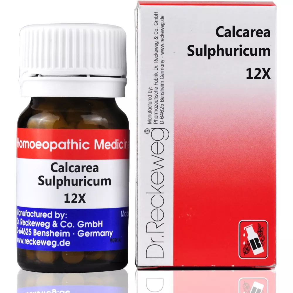 Dr. Reckeweg Calcarea Sulf Tablet 12x
