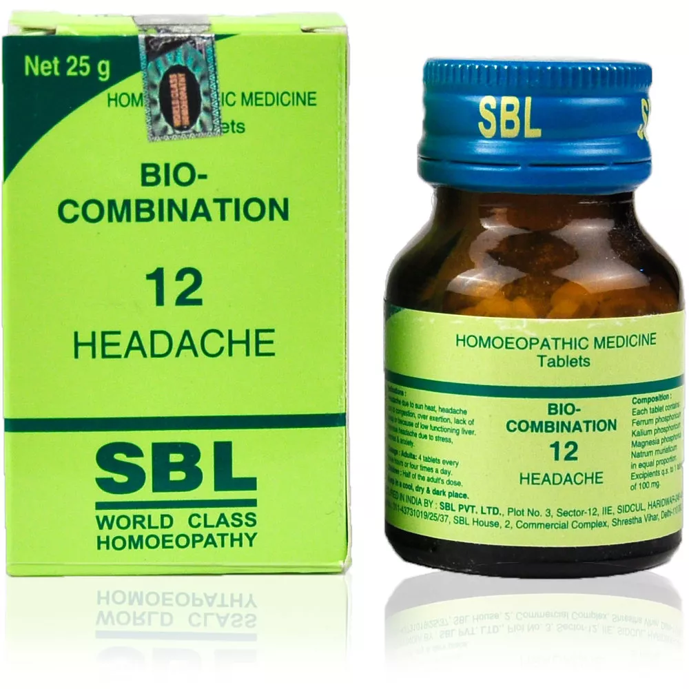 SBL Bio Combination 12 for Headache