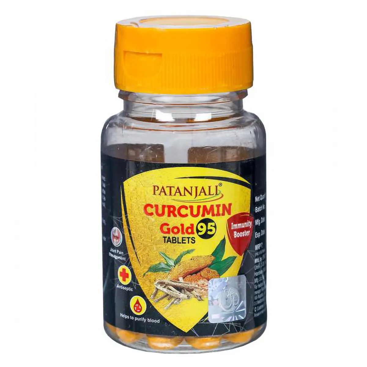 Patanjali Divya Curcumin Gold 95 Tablet