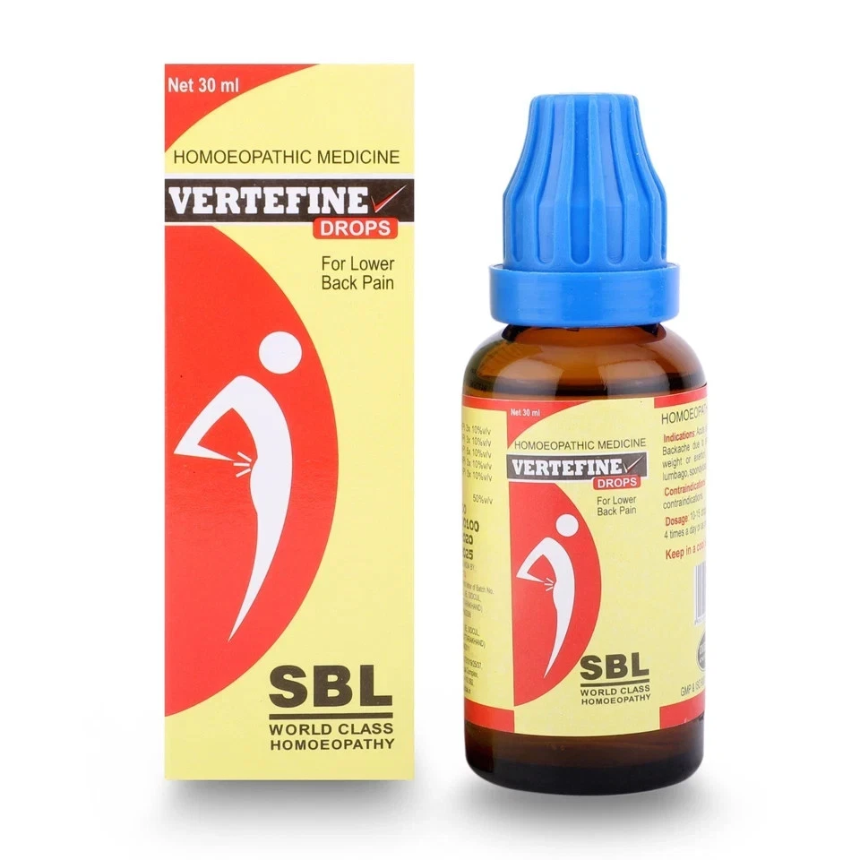 SBL Vertefine Drops for Backache and Joint Pain