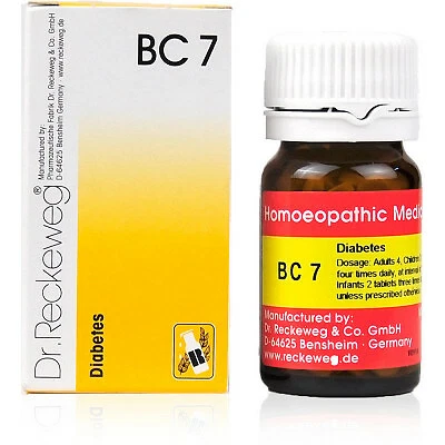 Dr Reckeweg Bio Combination 7 Diabetes 20g