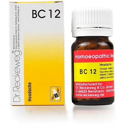 Dr. Reckeweg Bio Combination 12 Headache Tablets