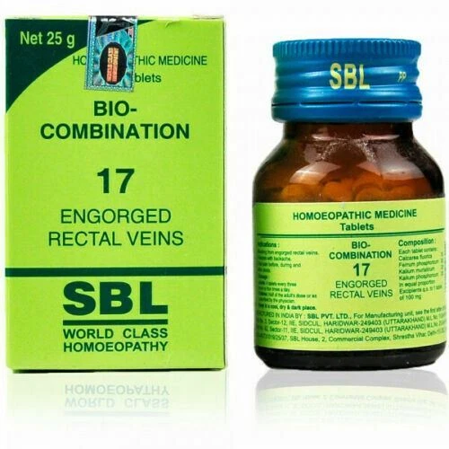SBL Bio Combination 17 for Bleeding Piles