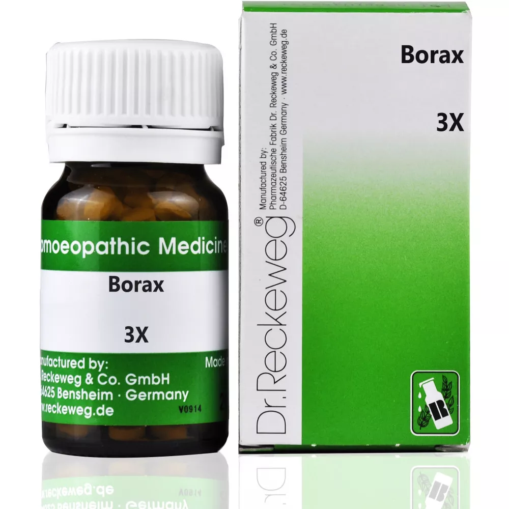 Dr Reckeweg Borax 3X Tablets