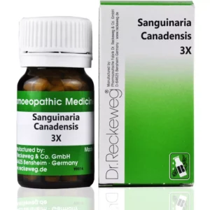 Dr Reckeweg Sanguinaria Canadensis 3X