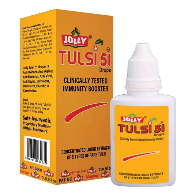 Jolly Pharma Tulsi 51 Drops